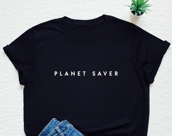 Ecology T-shirt, ecological shirt, save planet, stop wasting, green, earth day, pollution, polluting, no plastic, consuming, consumption