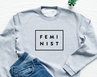 Felpa femminista, felpa femminismo, felpa unisex da donna femminista, felpa regalo donna