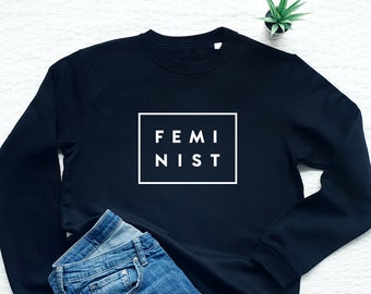 Felpa femminista: maglietta grafica unisex in cotone