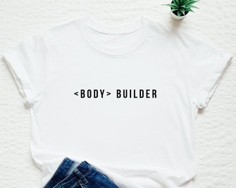 Funny workout T-shirt, body builder shirt, gym shirt, html shirt, geek shirt, IT quote gift T-shirt, programming quote shirt, startup shirt