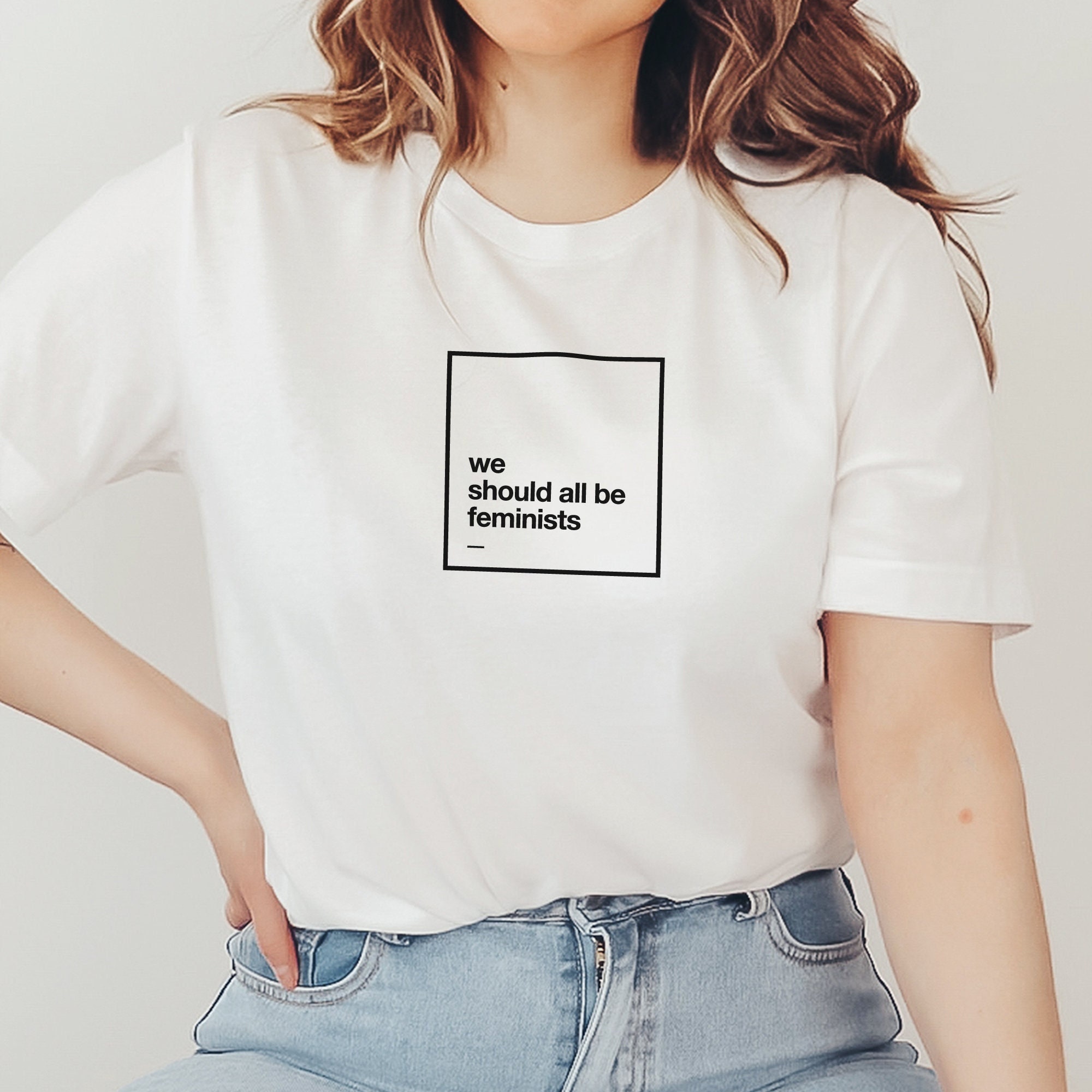 We Should All Be Feminists Tee Shirt We Should All Be Feminists Tee Shirt