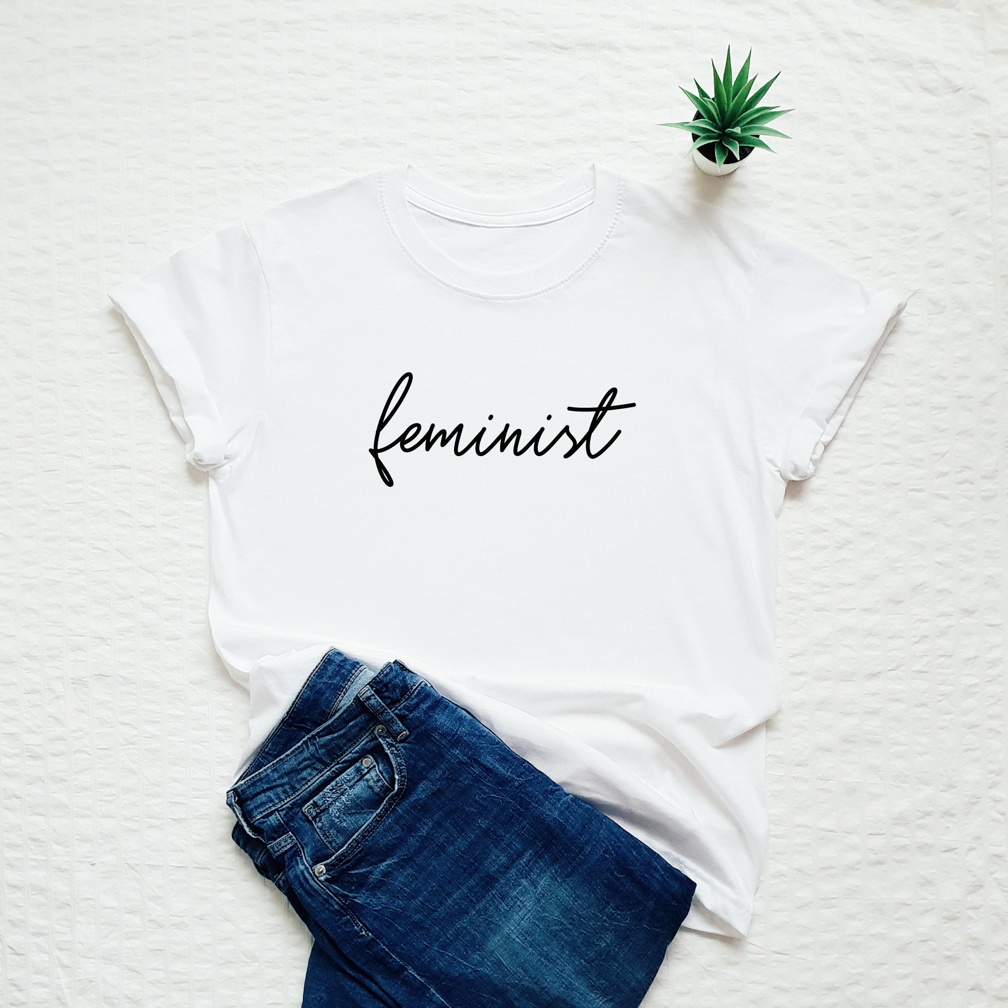 Feminist T-shirt feminism shirt feminist slogan shirt | Etsy