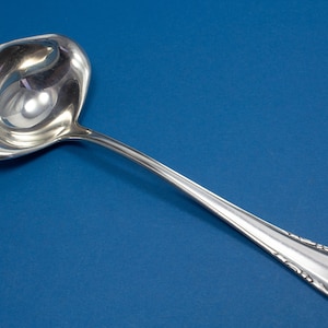 Silver plated sauce trowel , BSF