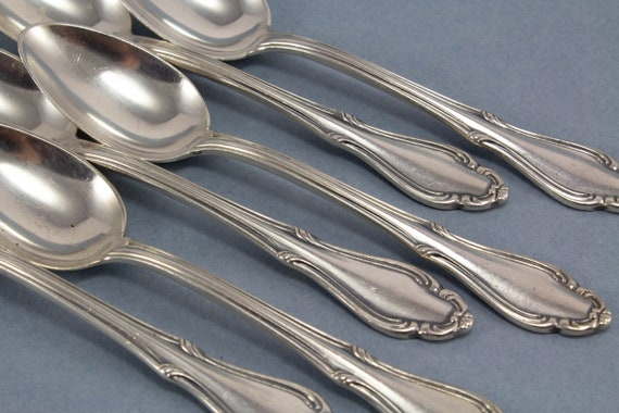 銀メッキモカスプーン6本 - Etsy 日本