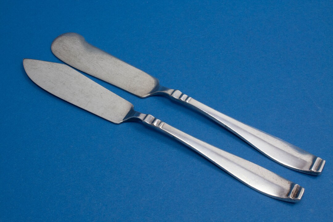 Martin Cheese Knife and Butter Knife, Vintage Silverplated Cutlery