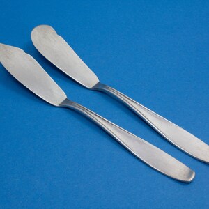 BSF cheese knife and butter knife, vintage silver-plated cutlery, serving cutlery