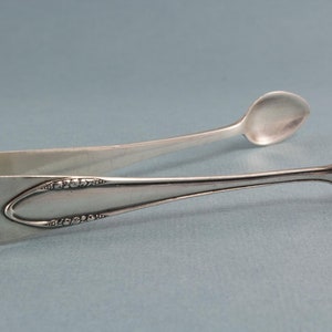 Sugar tongs, Art Nouveau, silver plated, tongs for sugar