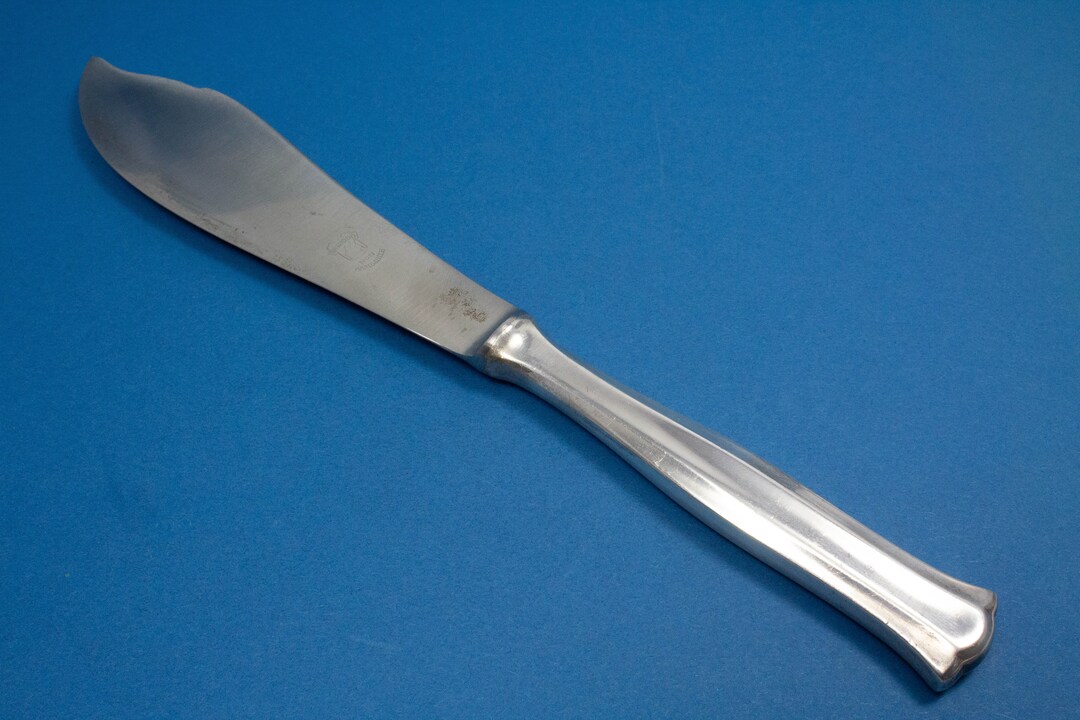 Antique, Silver Plated Cake Cutting Knife Etsy
