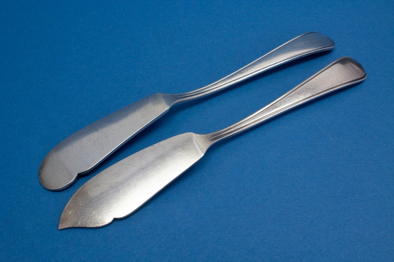 BSF Cheese Knife and Butter Knife Vintage Silverplated Etsy