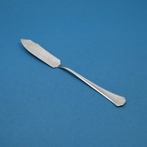 Silver-plated fish knife from WMF, WMF 600 Art Deco