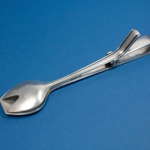 Silver-plated tongs , vintage tongs