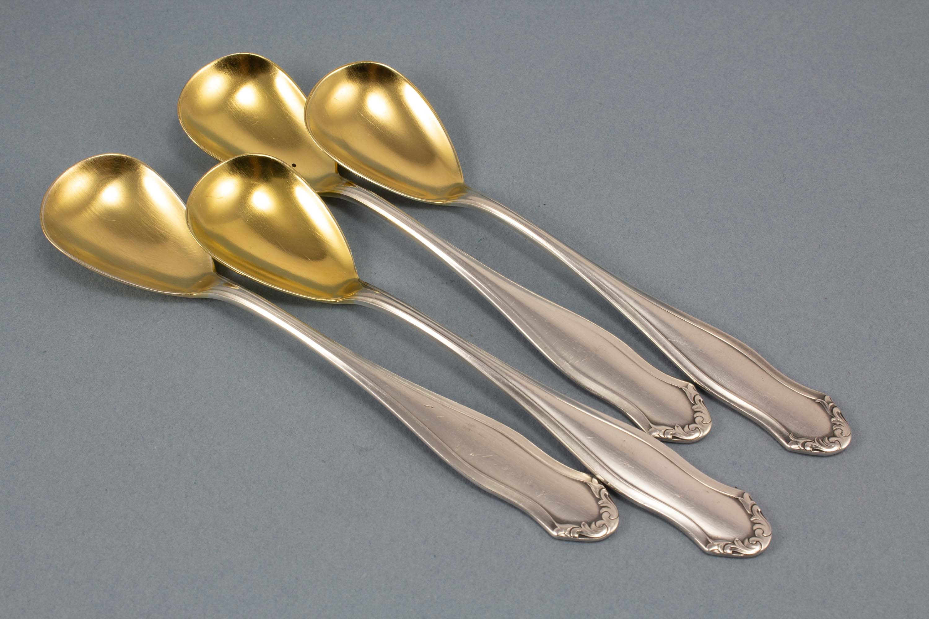 4 ice cream spoons WMF 1700 silver plated spoons spoon for Etsy