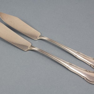 Silver-plated knife set, WMF 3200, serving cutlery