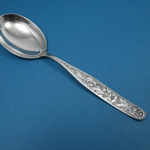 Large silver-plated vegetable spoon from Martin, Rosemarie