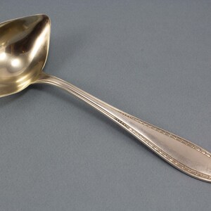 Gravy and sauce ladle Wellner, silver plated