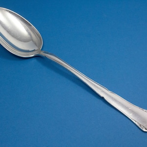 Large vegetable spoon, silver-plated serving spoon, Art Nouveau, WMF 2700