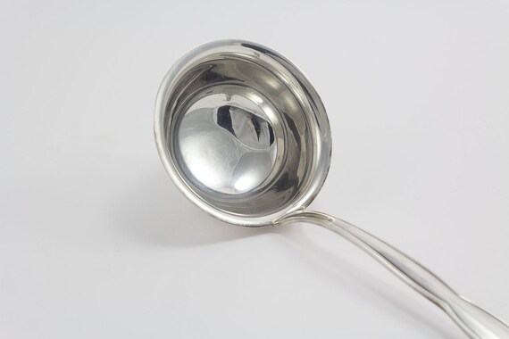 Art Nouveau trowel Koch and Bergfeld Noble silvered ladle