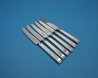 Small knives WMF 2500 Art Deco, fruit knife