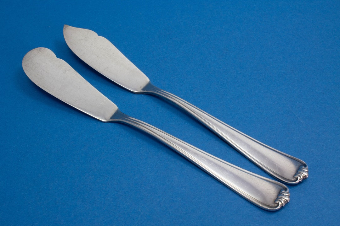 BSF Cheese Knife and Butter Knife Vintage Silverplated Etsy