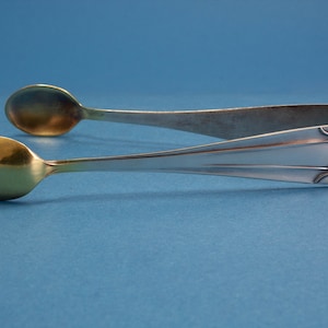 Sugar tongs, Art Nouveau, silver plated, tongs for sugar