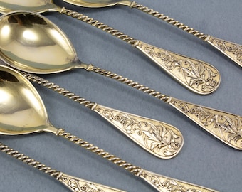 Antique egg spoons deals