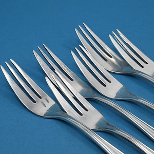 6 silver-plated cake forks from BSF