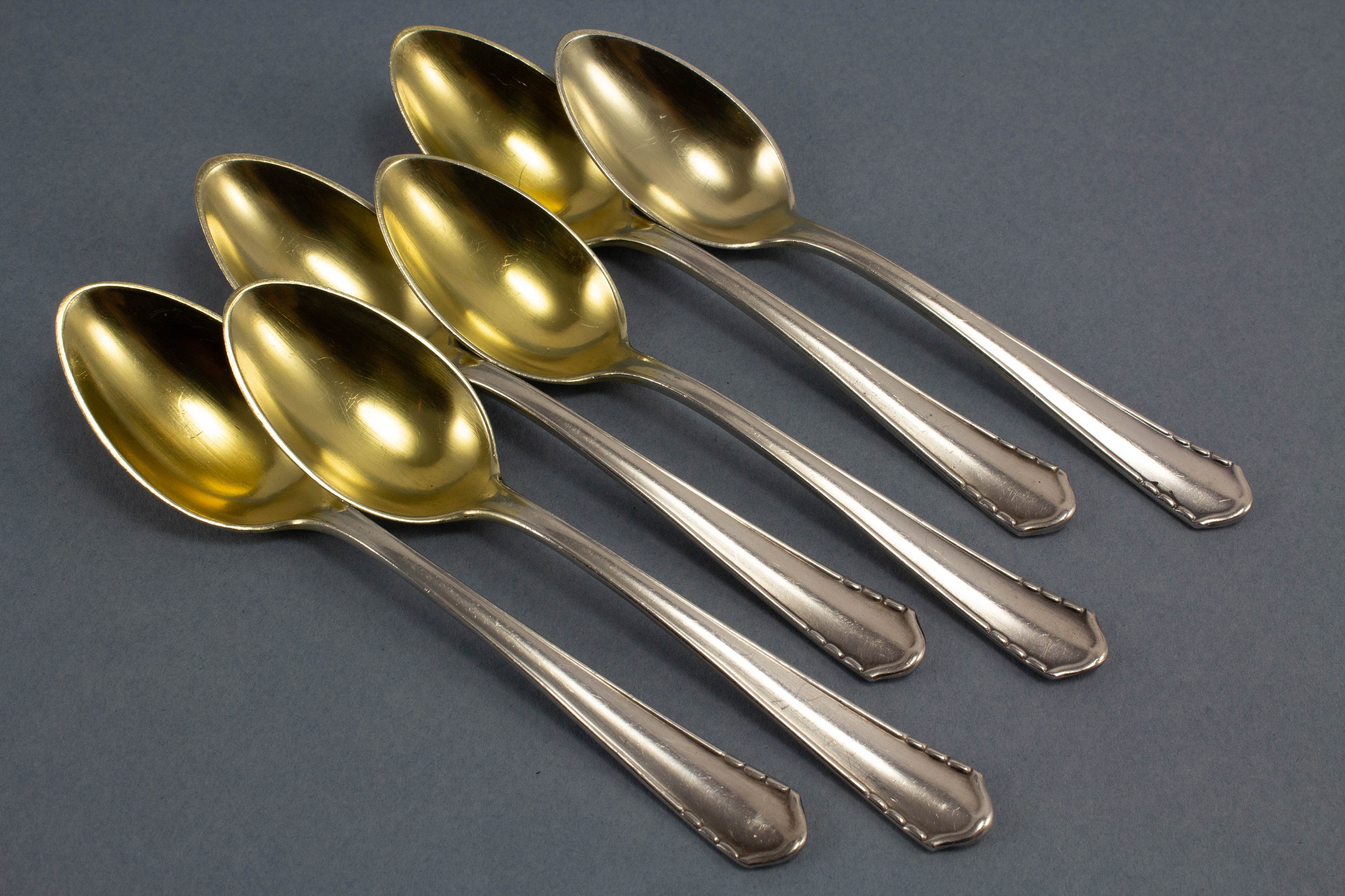 6 Cuillères moka De
