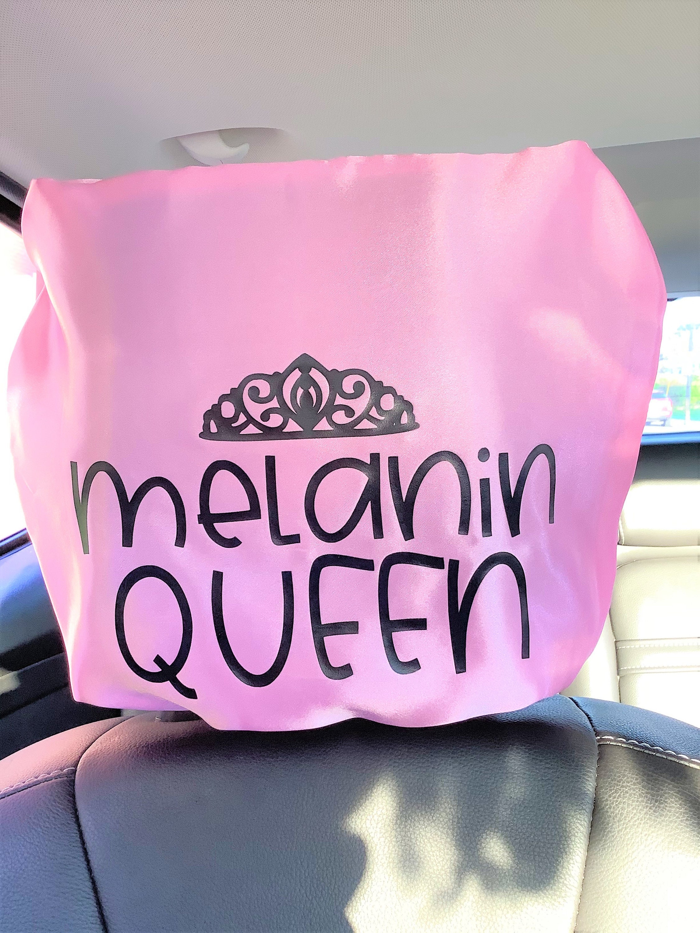 Satin Headrest Cover Set for Car Custom Headrest Cover Car Etsy