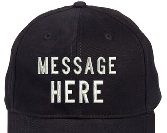 individual custom hats