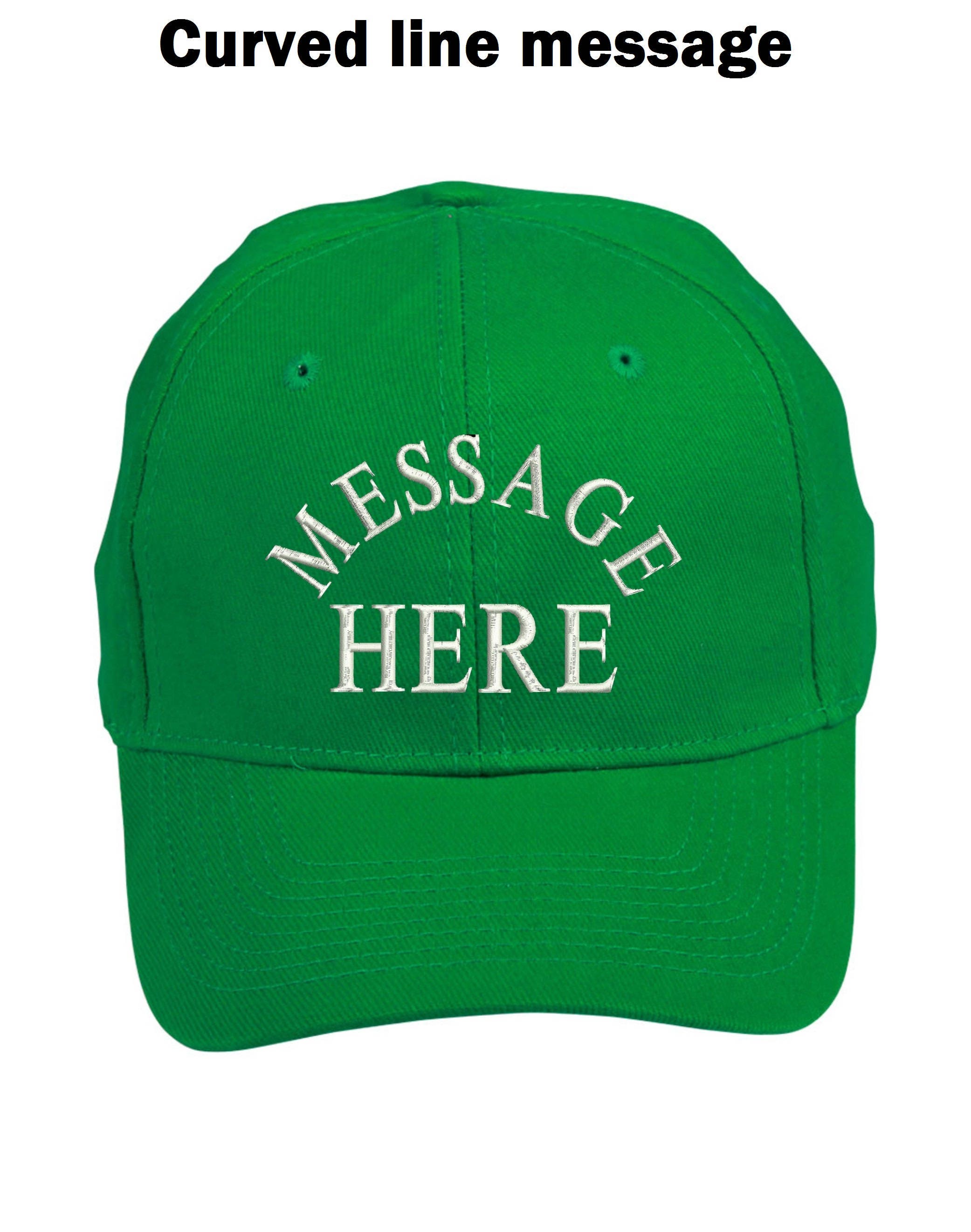 Custom Made Embroidery Caps Hats With Your Own Names or Etsy Australia