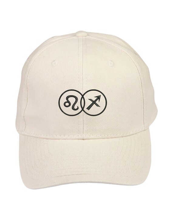 Zodiac Sign Custom Made Embroidery on Your Hat Single Star Sign on Hat Couple Zodiac Matching Signs of Your Choice on Your Own Cap. Etsy UK