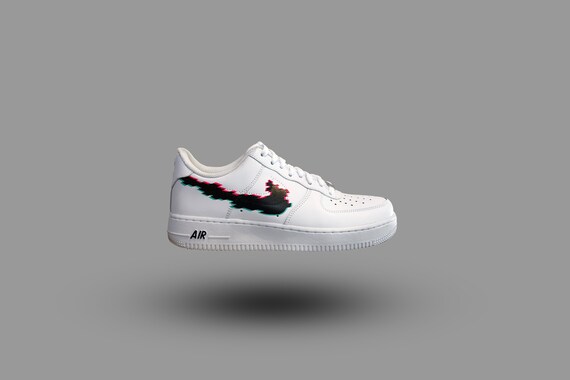 glitch nike air force 1