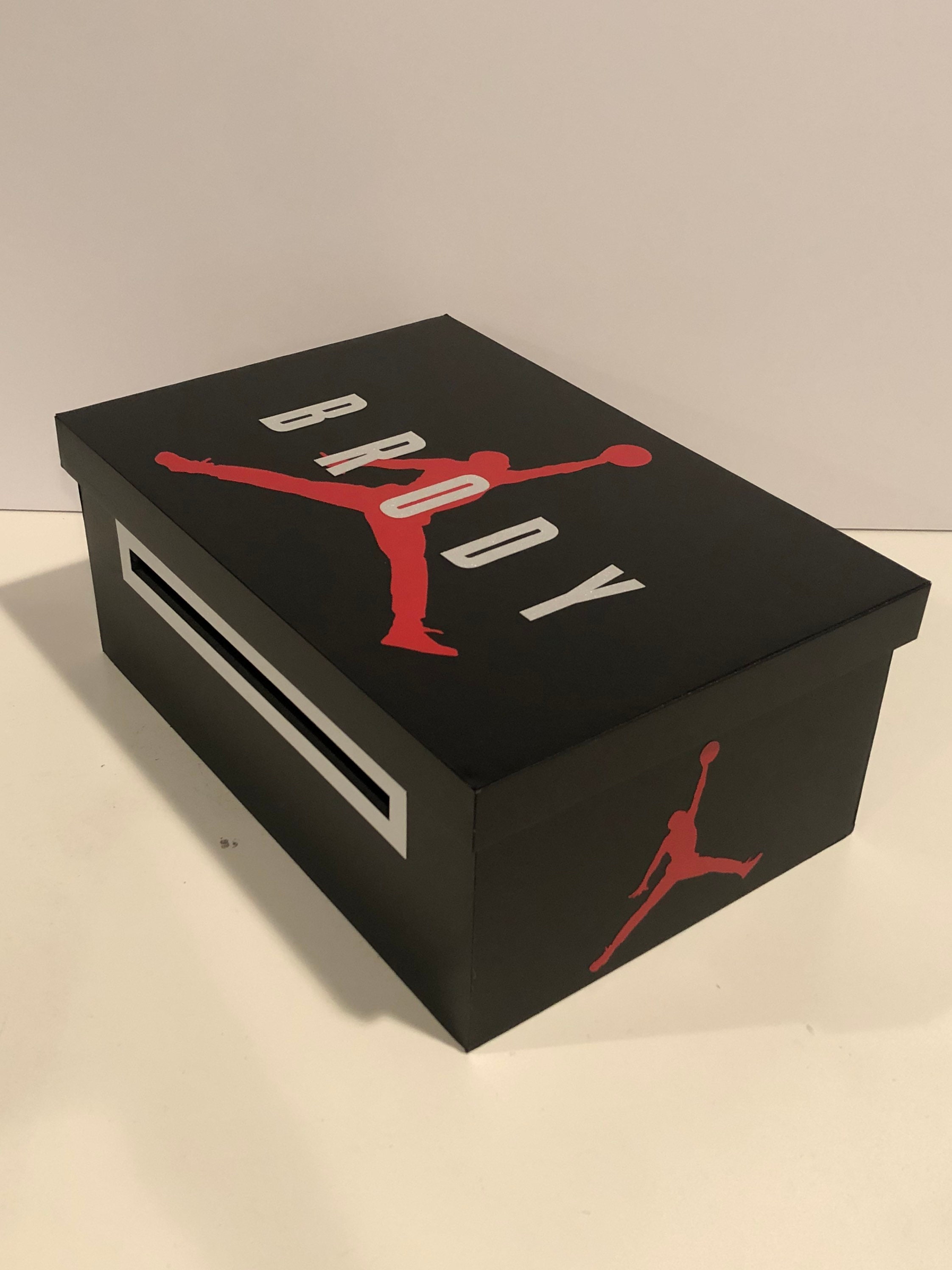 Jumpman Themed Gift Card Box Mitzvahs Sweet Sixteens - Etsy