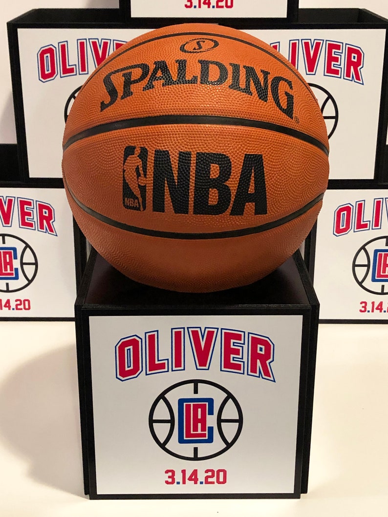 Photo Cube Centerpiece Basketball Themed Photo Cube Etsy