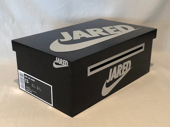 Gift Card Box Mitzvahs Sweet Sixteens Quinceaneras Black Shoe Box color Swoosh and Name Etsy