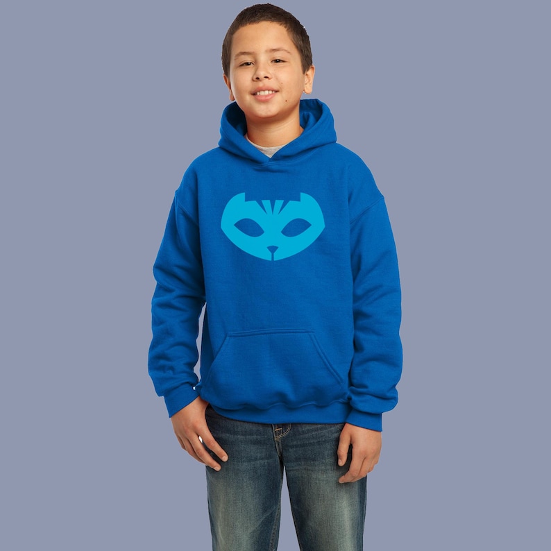 Catboy Blue Hoodie Sweatshirt jumpers Kid Youth