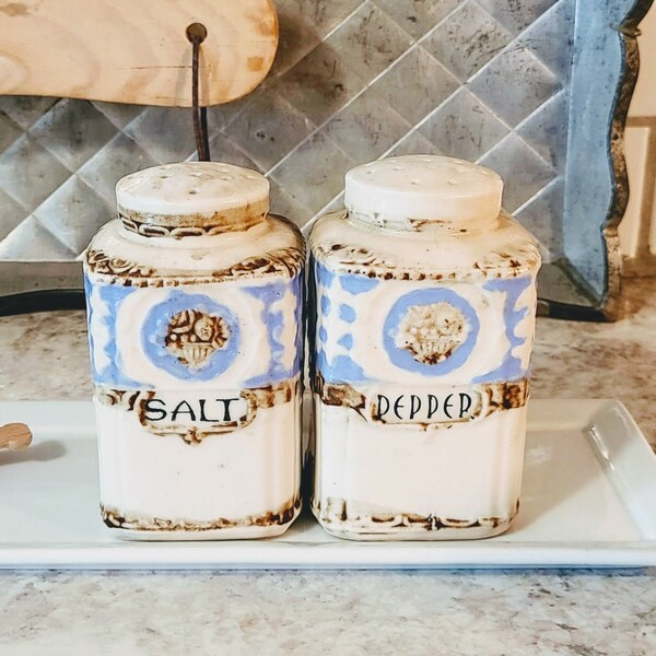 Antique Salt And Pepper Shakers Made In Japan