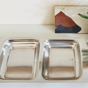 MCM Stainless Steel Double Dish