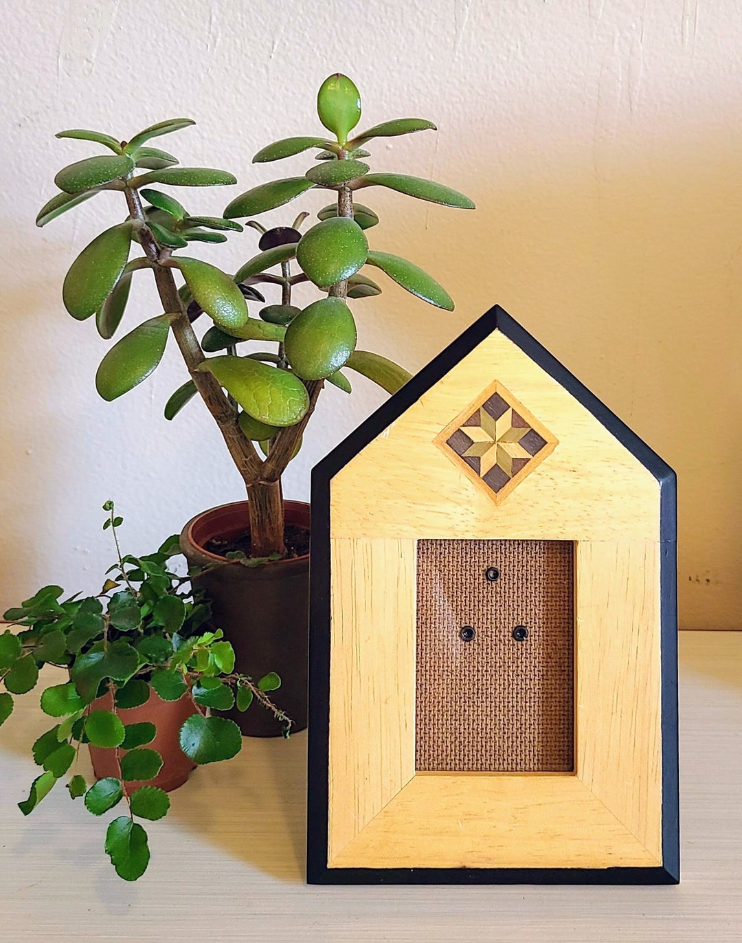 Vintage Fetco Solid Wood Inlay Frame 1995 Etsy