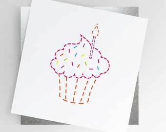 Carte D Anniversaire De Couture Carte De Couture Etsy