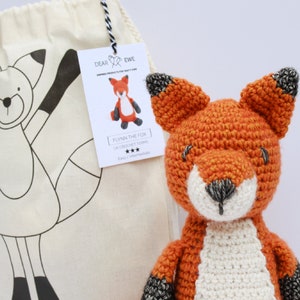 Dear Ewe Flynn Fox Amigurumi Crochet Kit, Crochet Kit, Amigurumi Kit, Crochet Sheep, Amigurumi Sheep, Crochet Kit UK, DIY crochet kit image 4