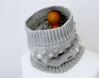 Dear Ewe Crochet Pattern | Nessa Cowl, Crochet cowl pattern, crochet, cowl, pattern, crochet scarf, pretty crochet cowl, PDF pattern