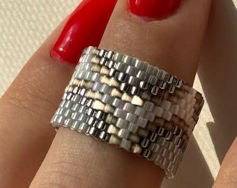 【大セール】 MEJURI Beaded リング Mejuri Diamond Beaded Ring
