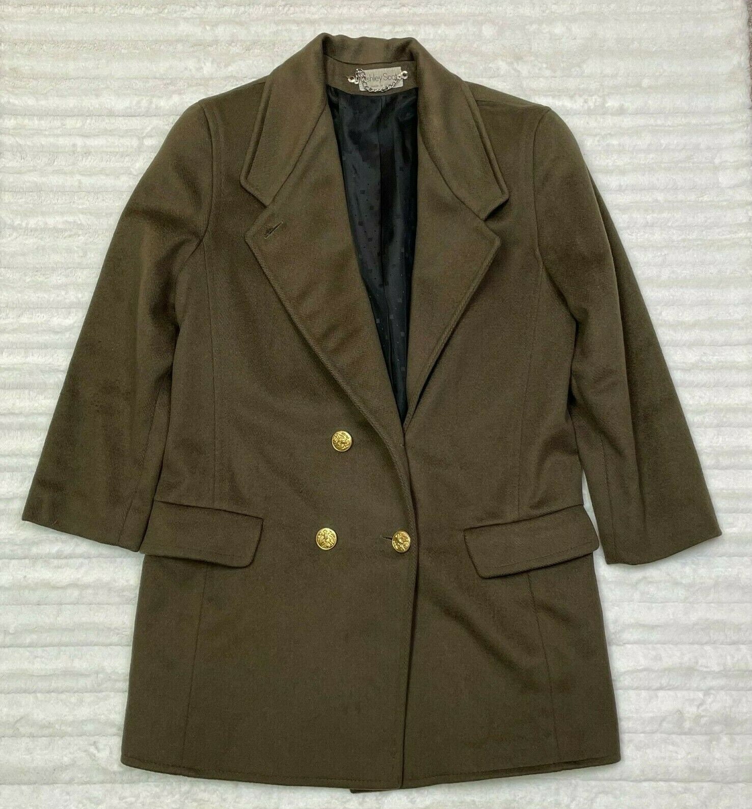テーラードジャケット vintage made in USA Ashley scott  jacket Ashley Scott Coat - Etsy