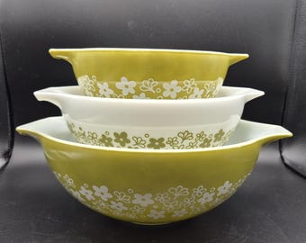 パイレックス ブルードット ミキシングボウル 403 - Etsy 日本