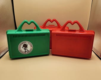 マクドナルドのハッピーミールランチボックス 1986