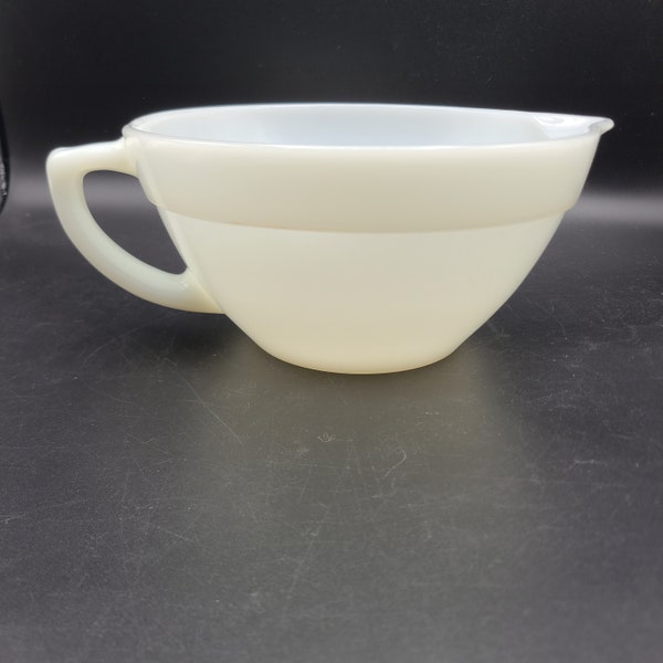 Fire King Anchor Hocking Milk Glass White Batter Bowl