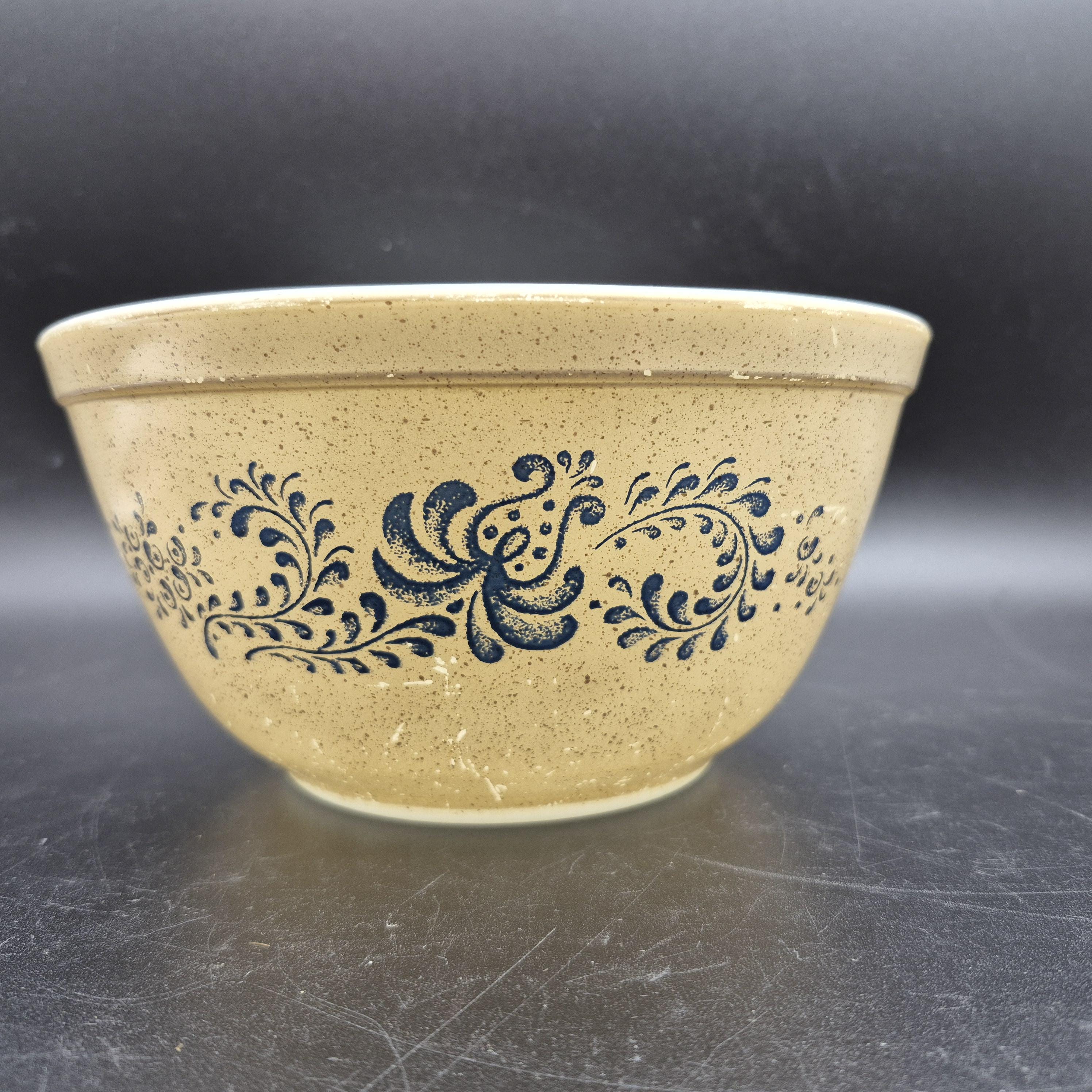 Pyrex Homestead Blue Swirl Nesting Mixing Bowl #402 1.5l - Etsy