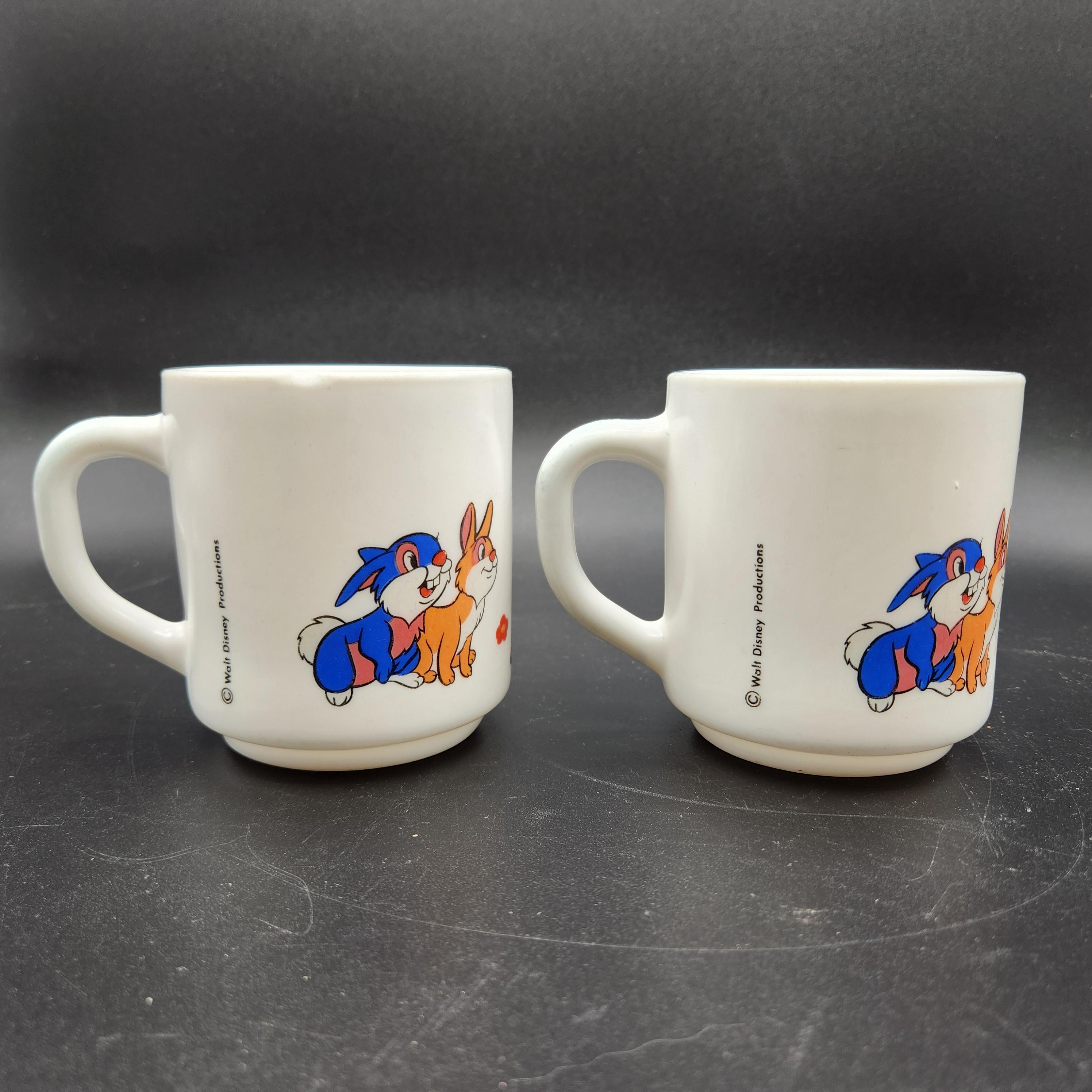 ヴィンテージ ウォルト・ディズニー バンビ マグカップ ペア