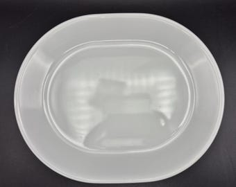 Corelle Oval Platter by Corning Plain White